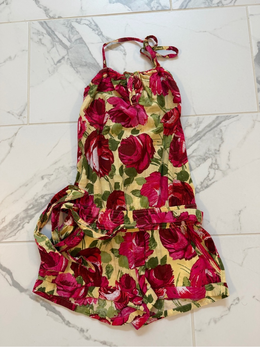 Abercrombie & Fitch Halter Romper